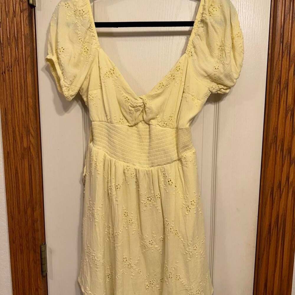 Hollister Co. Women's Yellow Dress